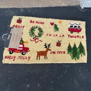 Tag 18x30 coir Whimsey christmas door mat